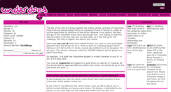 Desktop Screenshot of fiction.fudomine.org